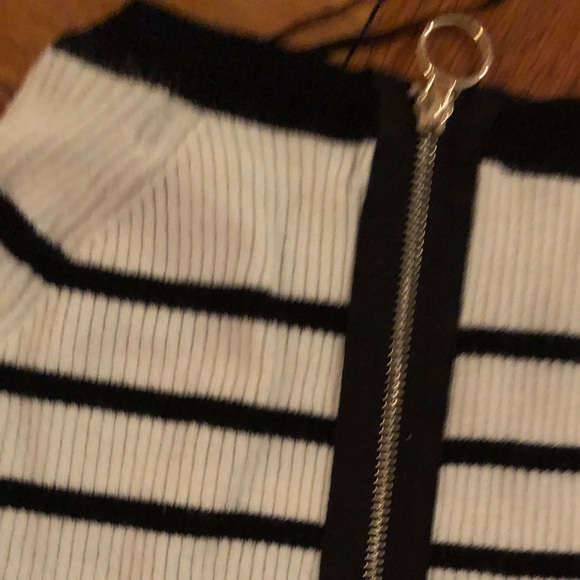 Zara 3/4 sleeve striped t. Brand new - Picture 2 of 3